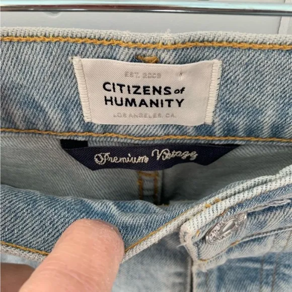 💚🔥Citizens of Humanity - Light Wash Charlotte Crop Jeans - 32