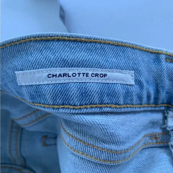 💚🔥Citizens of Humanity - Light Wash Charlotte Crop Jeans - 32