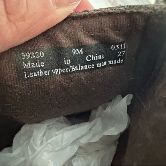 CLARKS Brown Leather Clog Boots