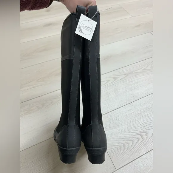 Clark’s Carina Pluma Black Fur Lined Snow Boots