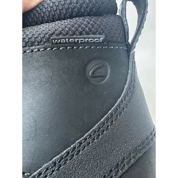 Clarks Men's Collection Grove Zip II Boots Black Size 7M NWT