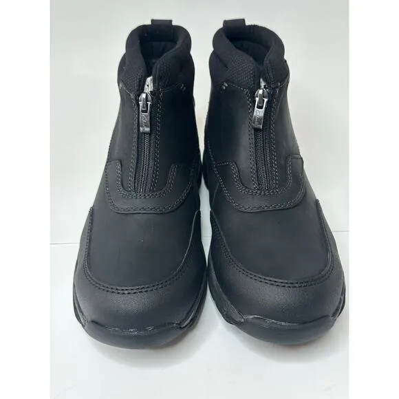 Clarks Men's Collection Grove Zip II Boots Black Size 7M NWT