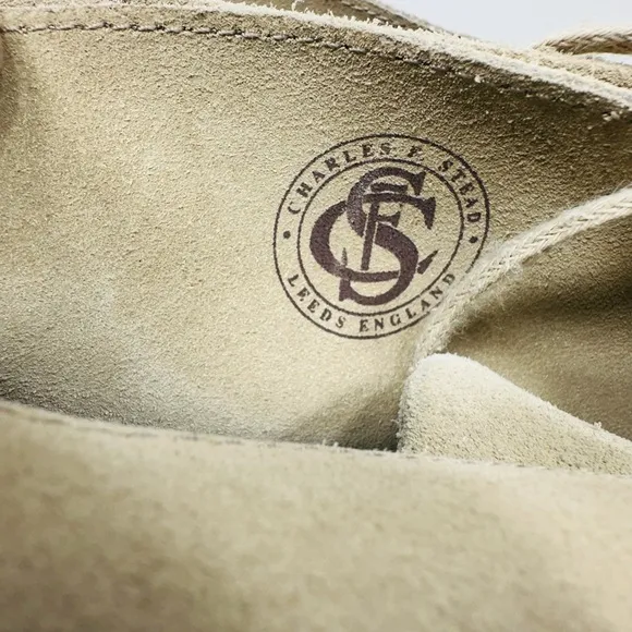Clarks Originals Chukka Mens 12 Tan Suede Leather Boots **Needs Insoles**