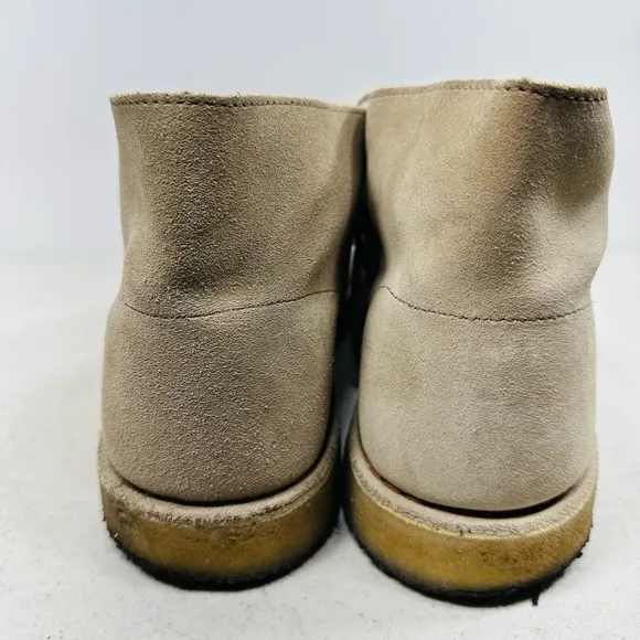 Clarks Originals Chukka Mens 12 Tan Suede Leather Boots **Needs Insoles**
