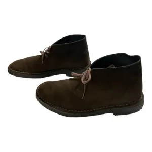 CLARKS ~ Originals Desert Boot Brown Suede Chukkas  Crepe Sole size US 9 M