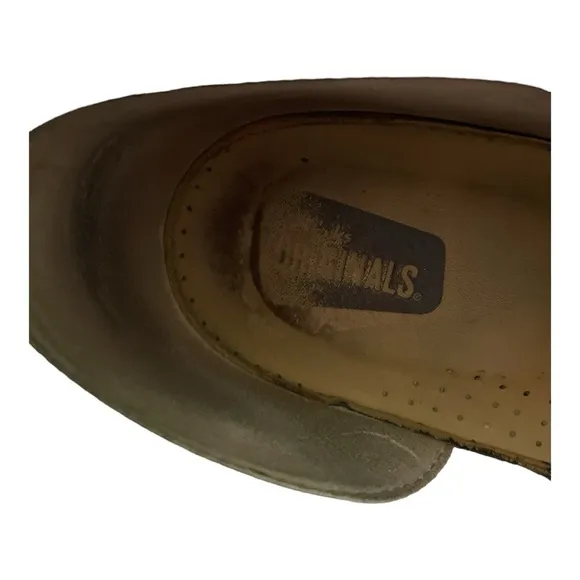 CLARKS ~ Originals Desert Boot Brown Suede Chukkas  Crepe Sole size US 9 M