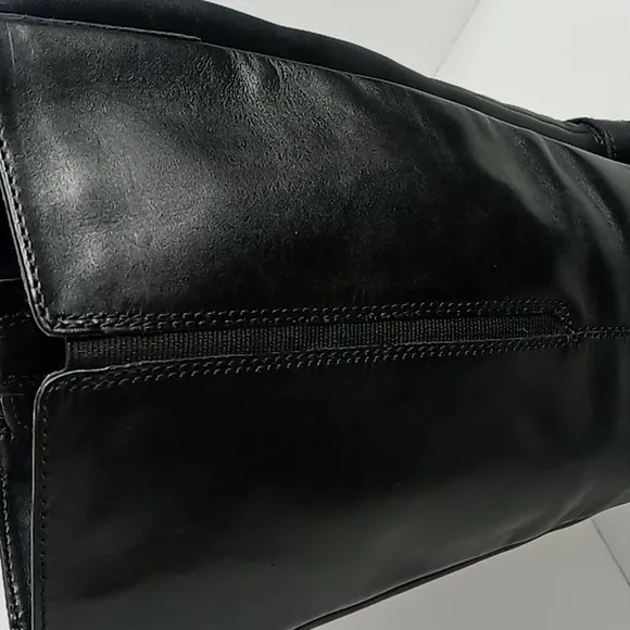 Clarks- Plaza Impress- Leather Riding Boots   size 9