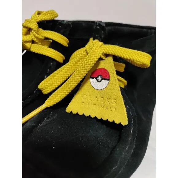 Clarks Pokeman Unisex Wallabee Mist Suede Boots Kids 10