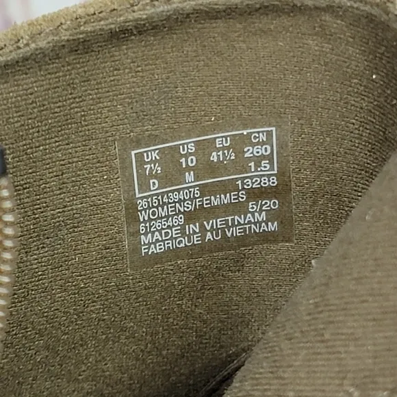 Clarks Sharon Spring Taupe Suede Bootie New Size 10