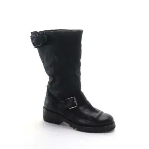 COACH BOOTS leather betsie biker boots womens shoe