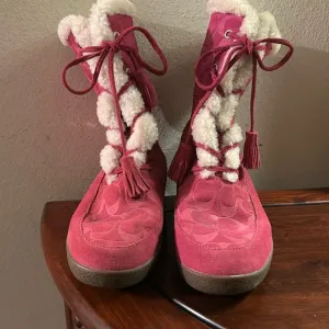 Coach Boots Sz 9.5B