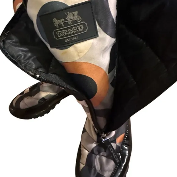 Coach‎ logo jolt rain/snow boots