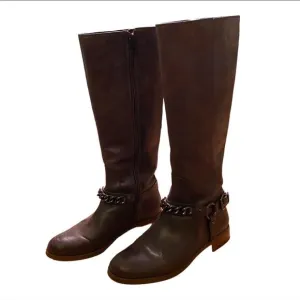 Coach Mable Brown Riding Style Boots Sz 6