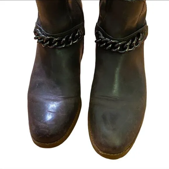 Coach Mable Brown Riding Style Boots Sz 6