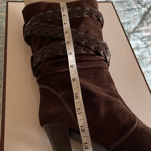 COACH RANDIE SUEDE /VAC BOOTS.