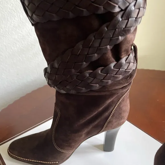 COACH RANDIE SUEDE /VAC BOOTS.