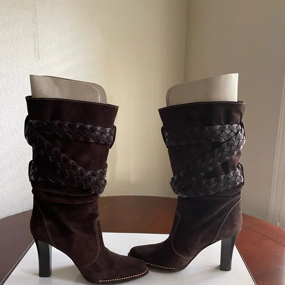 COACH RANDIE SUEDE /VAC BOOTS.