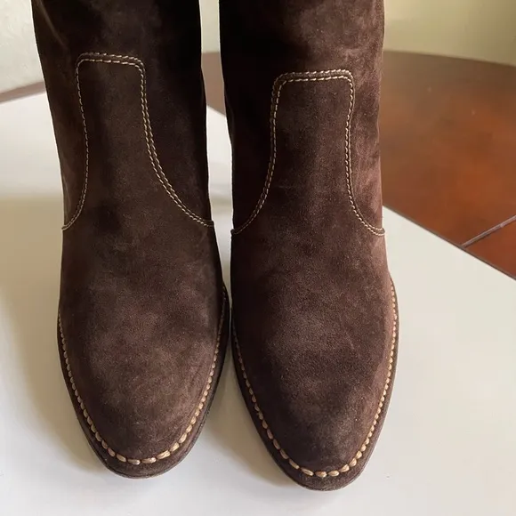 COACH RANDIE SUEDE /VAC BOOTS.