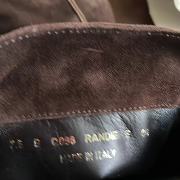 COACH RANDIE SUEDE /VAC BOOTS.