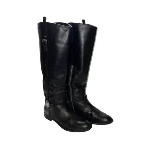 Coach Woman Leather Boots Size 6
