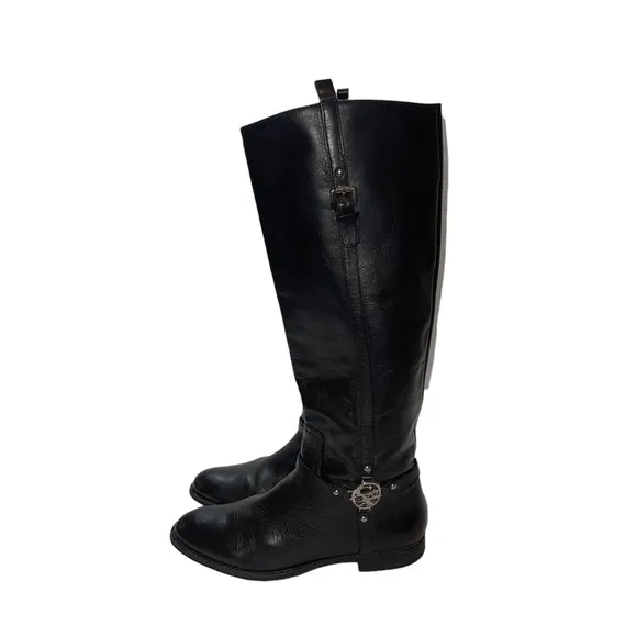 Coach Woman Leather Boots Size 6