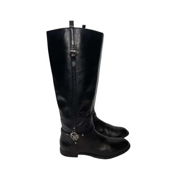 Coach Woman Leather Boots Size 6