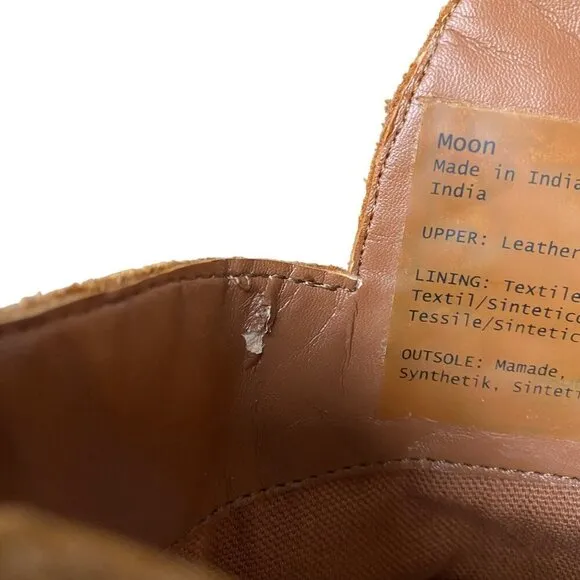 Coconuts‎ by Matisse Moon Tan Over the Knee Suede Boots 7M Boho Artsy Leather