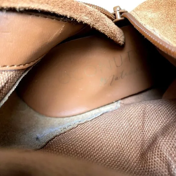 Coconuts‎ by Matisse Moon Tan Over the Knee Suede Boots 7M Boho Artsy Leather