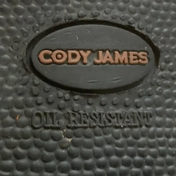 Cody James Mens Biker Harness Riding Work Leather Boots #CJ9995Z 10 M Black