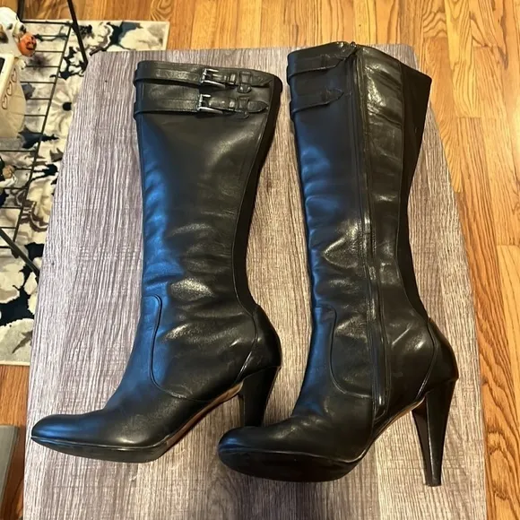 Cole Haan Collaboration with Nike Air  Women's Knee High Boots Size 7B