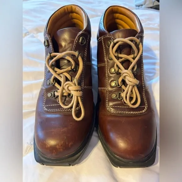 Cole Haan Leather Ankle Waterproof Boots C00519 size 7.5M