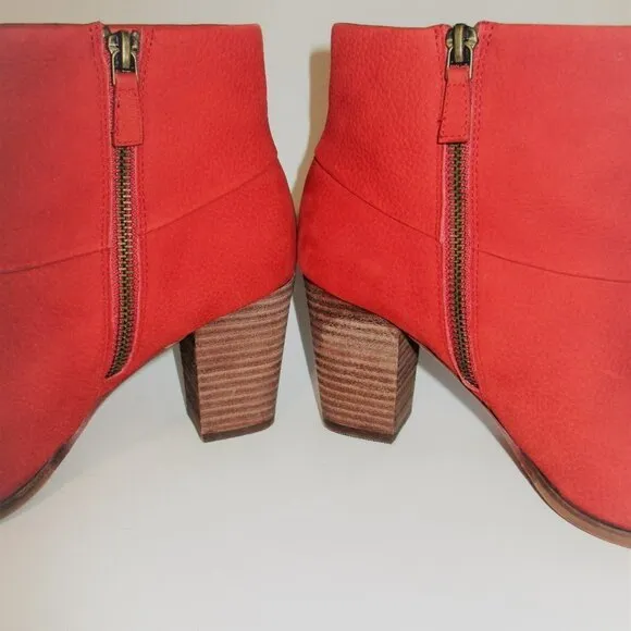COLE HAAN NIKE AIR CASSIDY ANKLE BOOTS SZ 6.5B