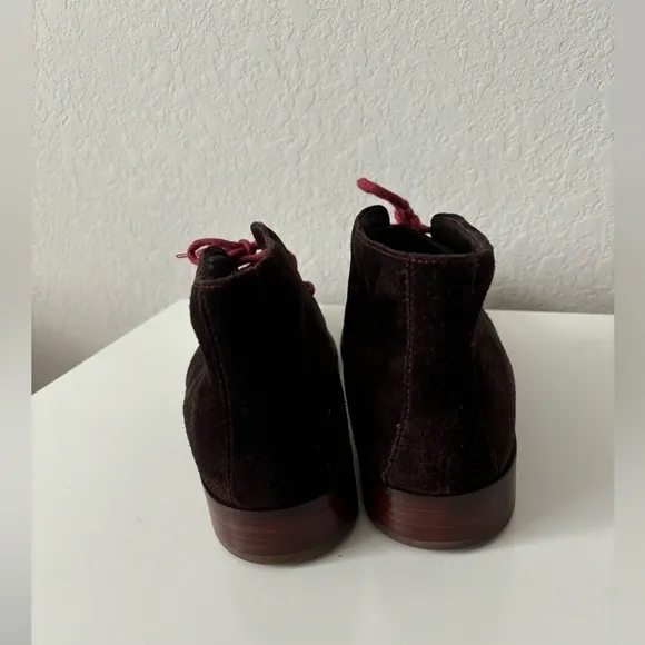 Cole Haan Nike air Chukka Boots Brown suede mens size 9.5