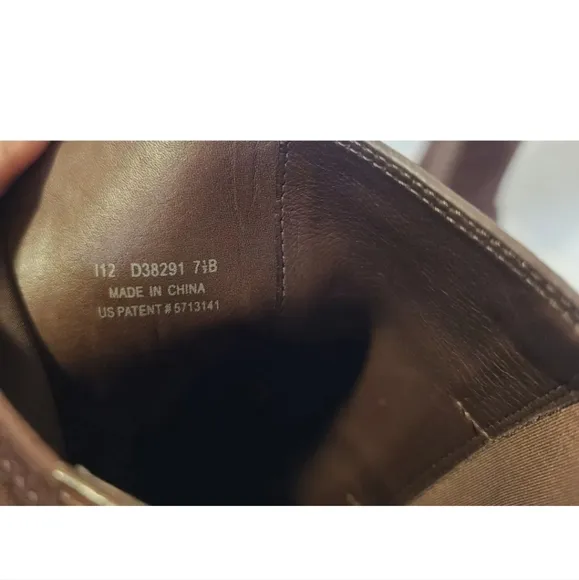 Cole Haan Womens Brown Leather Tennley Riding Boots US 7.5B
