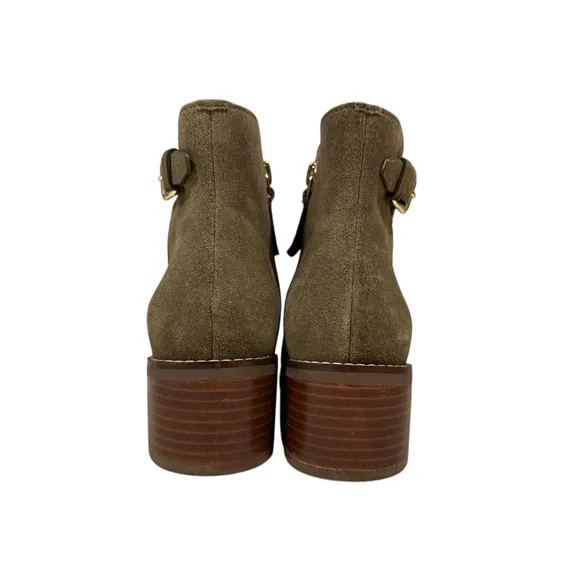 Cole Haan Women’s Haidyn Boots Dark Olive Suede Size 6B​