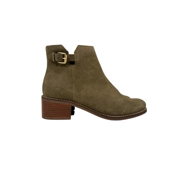Cole Haan Women’s Haidyn Boots Dark Olive Suede Size 6B​