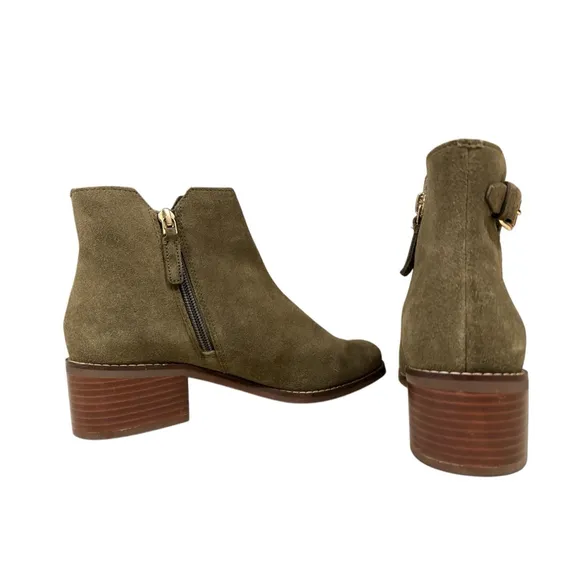 Cole Haan Women’s Haidyn Boots Dark Olive Suede Size 6B​