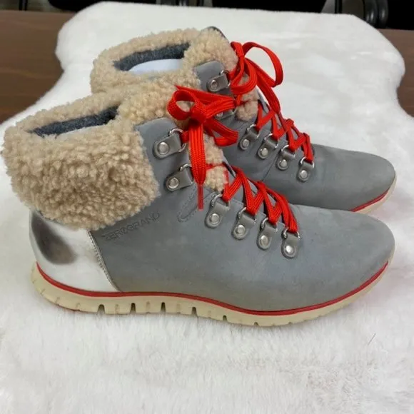 Cole Haan Zerogrand Hiker Boots Waterproof‎ Size 8B