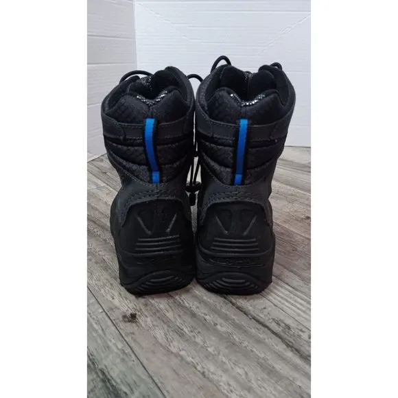 Columbia 1 Black Grey Artic Trip Waterproof Snow Omni Heat 200g Outdoor Boots