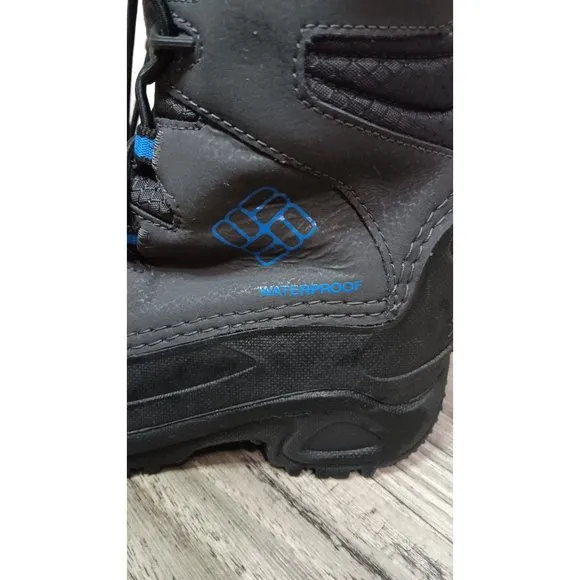 Columbia 1 Black Grey Artic Trip Waterproof Snow Omni Heat 200g Outdoor Boots