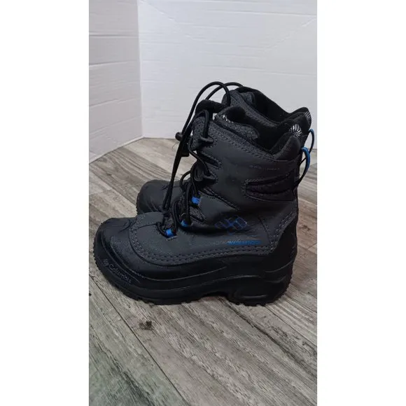 Columbia 1 Black Grey Artic Trip Waterproof Snow Omni Heat 200g Outdoor Boots