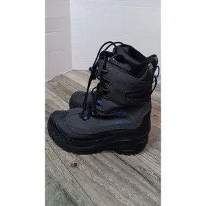 Columbia 1 Black Grey Artic Trip Waterproof Snow Omni Heat 200g Outdoor Boots