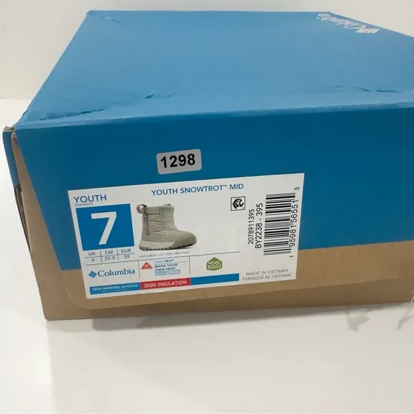 Columbia Big Kids Snow trout Snow Boots