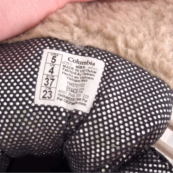 Columbia Kids’ Bugaboot Celsius Ski Snow Boots Sz 5