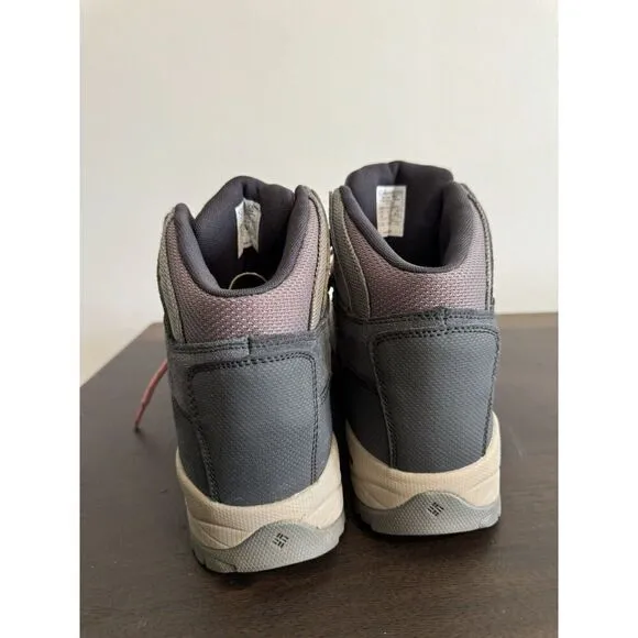 COLUMBIA Newton Ridge Plus Hiking Boots Women's Size US 9.5 Canyon Rose Shoes
