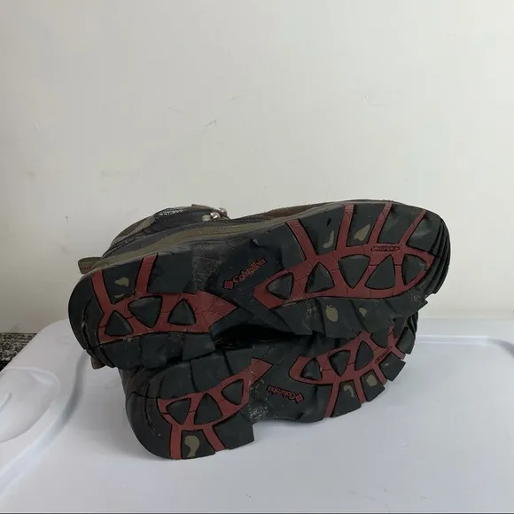 Columbia Omni Tech Packus Ridge Waterproof Work Boots Hiking Outdoors