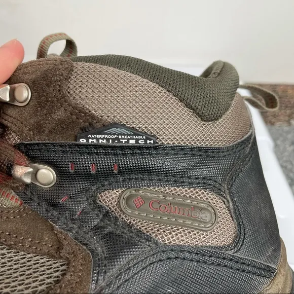 Columbia Omni Tech Packus Ridge Waterproof Work Boots Hiking Outdoors
