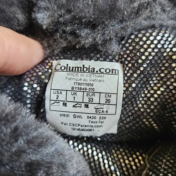 Columbia Waterproof Lace Up Boots