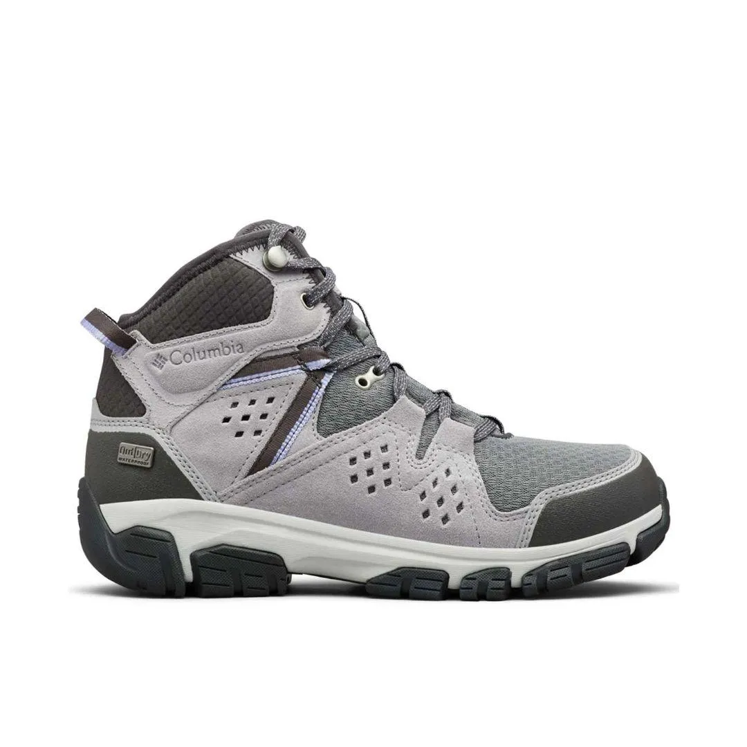 Columbia Women Grey ISOTERRA MID OUTDRY Water Resistant Shoes