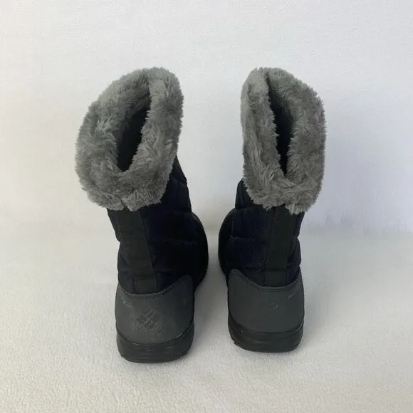 Columbia Women's Ice Maiden Waterproof Snow Boots Black Size US 10